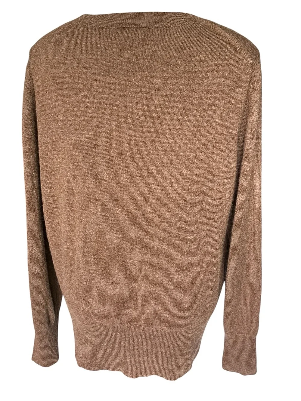XL J Crew Cashmere classic-fit crewneck sweater BA400 brown - Picture 3 of 7